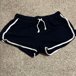 Women's Black Athletic Shorts